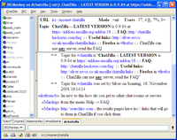 ChatZilla chat window